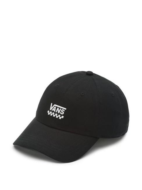 VANS COURT  Chapeau avec visière damier noir - Bonnets