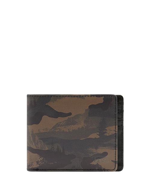 VANS ZEDEK  Porte-feuille en cuire forêt profonde/kangourou - Portefeuilles Homme