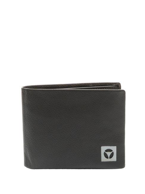 MOMO DESIGN CALF Porte-feuille en cuire cheveux noirs - Portefeuilles Homme