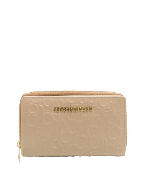 ROCCOBAROCCO RIBALTA  Portefeuille zippé beige - Portefeuilles Femme