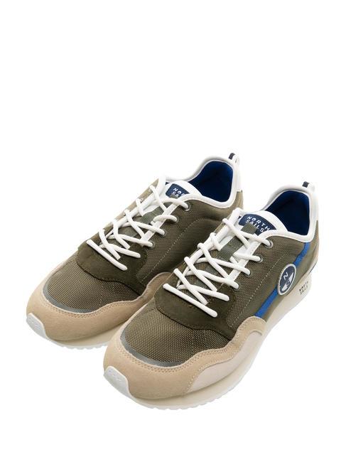 NORTH SAILS HORIZON JET Baskets milgr/bei/bl - Chaussures Homme