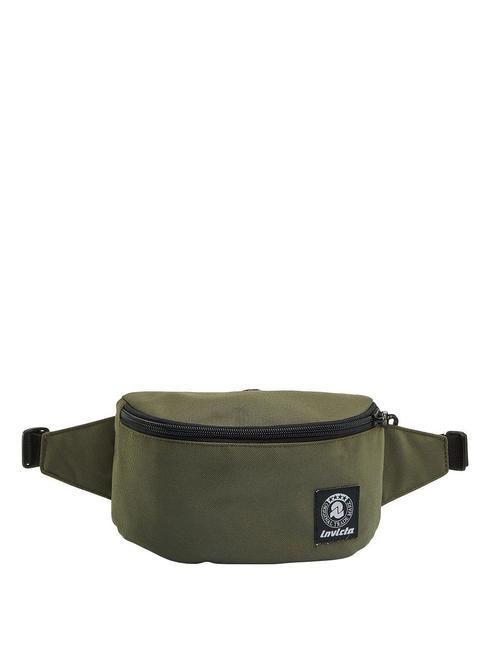 INVICTA ZIP Porte-bébé olive poussiéreuse - Sacs banane