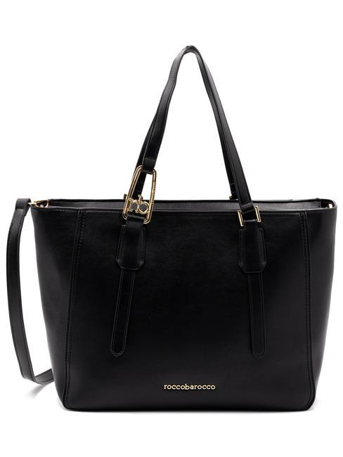 ROCCOBAROCCO GAIA  Sac shopping avec bandoulière noir - Sacs pour Femme