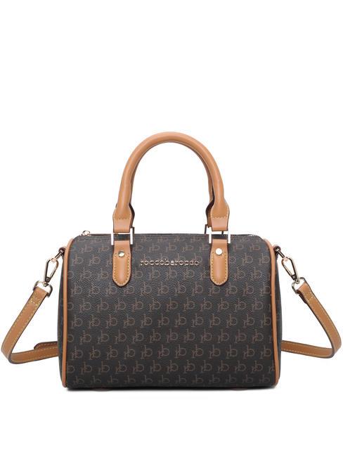 ROCCOBAROCCO MONOGRAM Sac tronc avec bandoulière brun - Sacs pour Femme