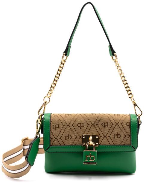 ROCCOBAROCCO FRIDA Mini sac à bandoulière, avec bandoulière vert - Sacs pour Femme