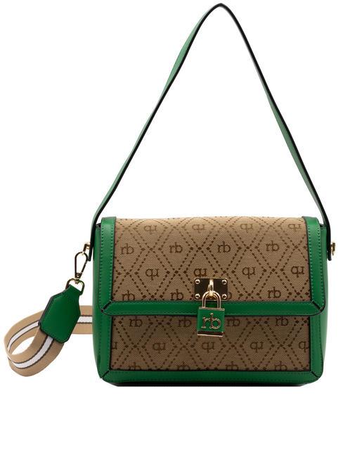 ROCCOBAROCCO FRIDA Sac à bandoulière, avec bandoulière vert - Sacs pour Femme