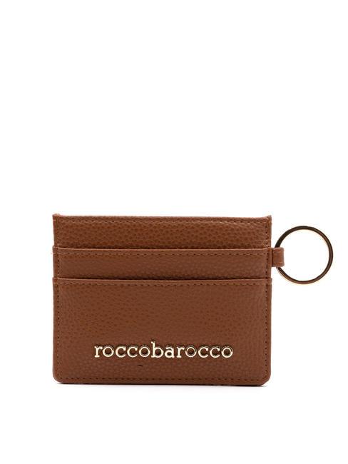 ROCCOBAROCCO CLAIR Porte-carte plat bronzer - Portefeuilles Femme