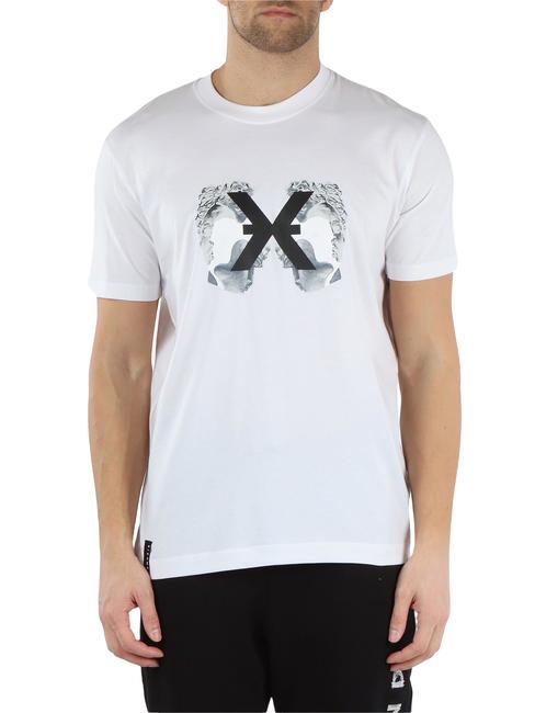 RICHMOND X OLINARI  T-shirt en cotton blanc - T-shirt