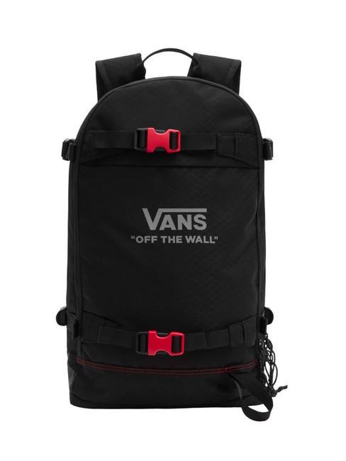 VANS CONSTRUCT  Sac à dos de voyage noir/vrai rouge - Sacs à dos pour l'École & les Loisirs