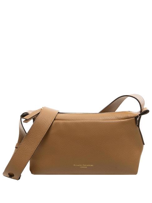 GIANNI CHIARINI ORIANA  Mini sac bandoulière, en cuir limon - Sacs pour Femme