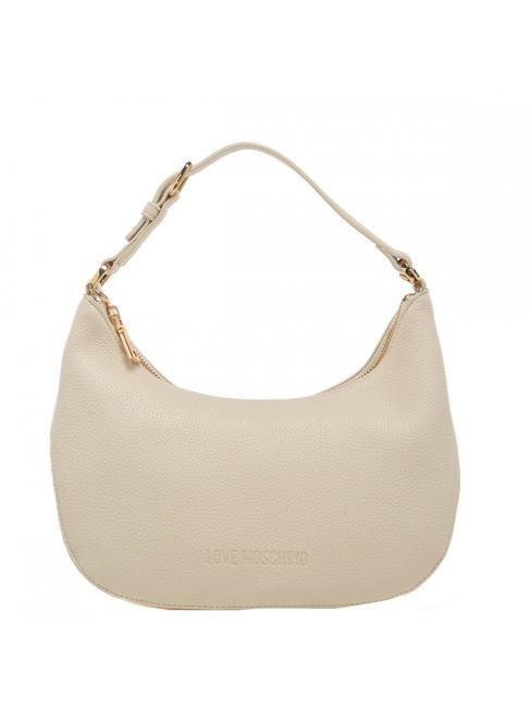 LOVE MOSCHINO HOBO Sac à bandoulière, avec bandoulière Ivoire - Sacs pour Femme