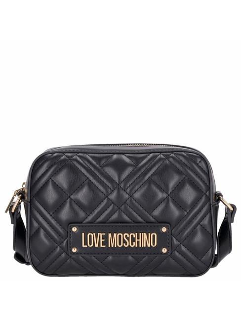 LOVE MOSCHINO QUILTED  Étui pour appareil photo en bandoulière Noir - Sacs pour Femme