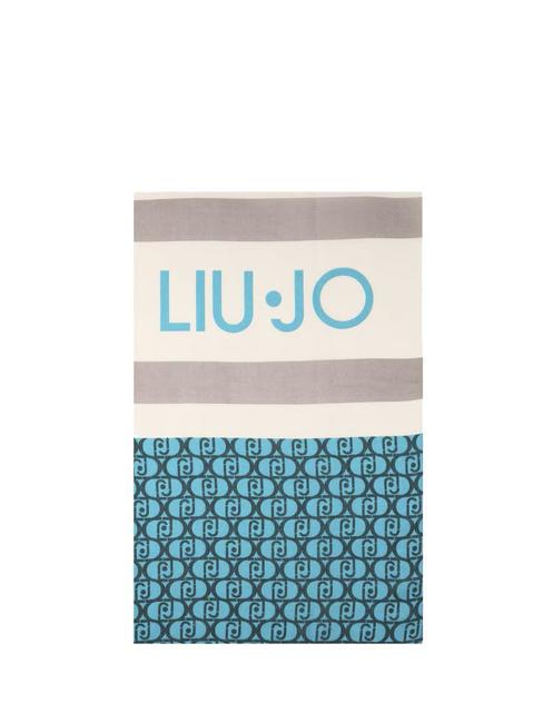 LIUJO YOUNG  Foulard bleu Oxford - Écharpes