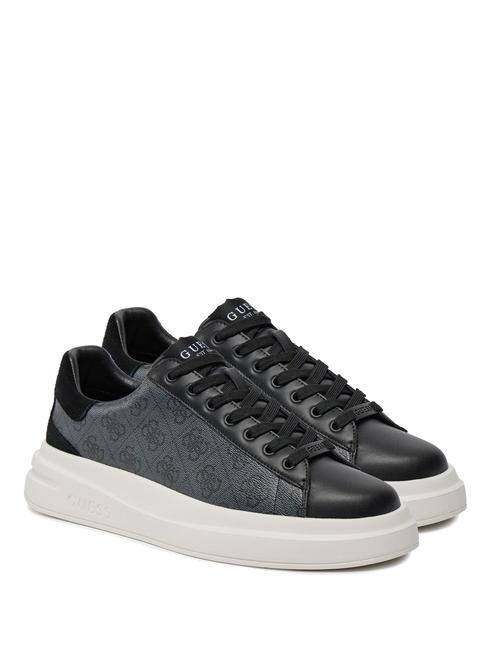 GUESS ELBA  Baskets NOIR - Chaussures Homme