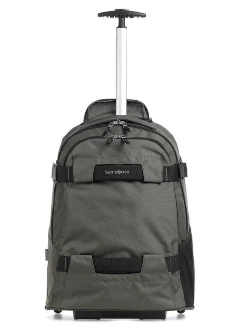 SAMSONITE SONORA  Sac à dos trolley, support PC 17" vert sauge - Valises cabine