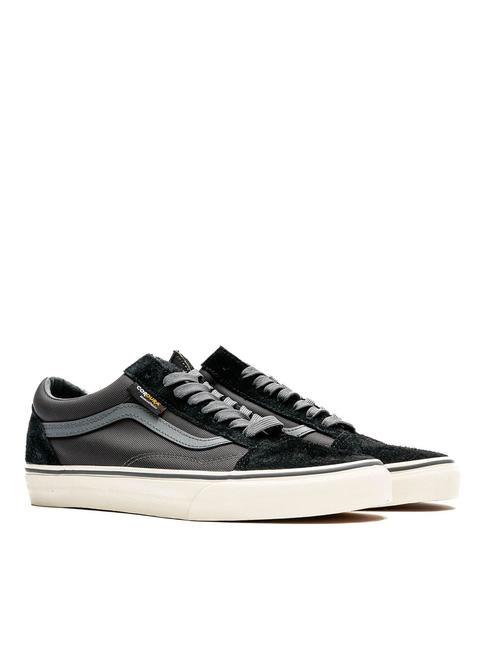 VANS UA OLD SKOOL  Baskets en cuir noir - Chaussures unisexe