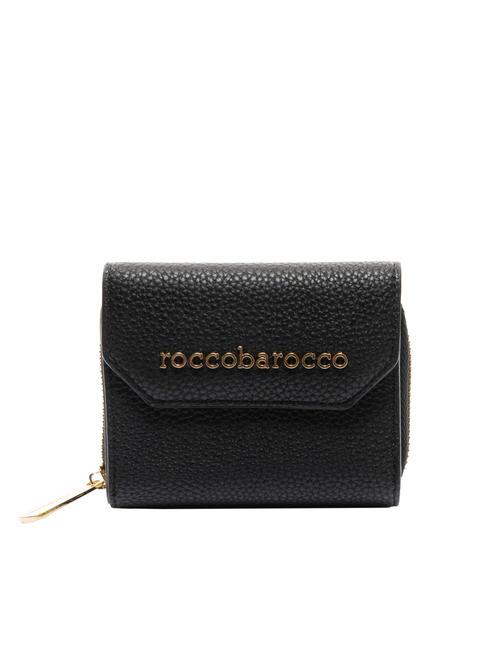 ROCCOBAROCCO CLAIR  Mini portefeuille noir - Portefeuilles Femme