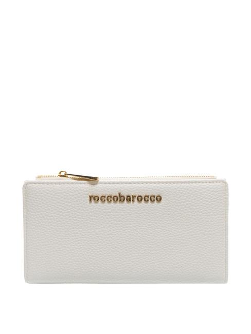 ROCCOBAROCCO CLAIR  Portefeuille plat blanc - Portefeuilles Femme