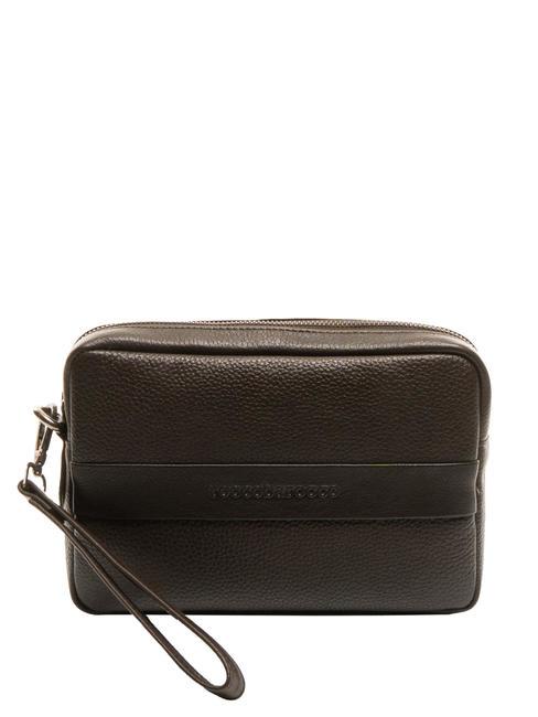 ROCCOBAROCCO JOHN  Pochette en cuir brun - Sacs pour Femme