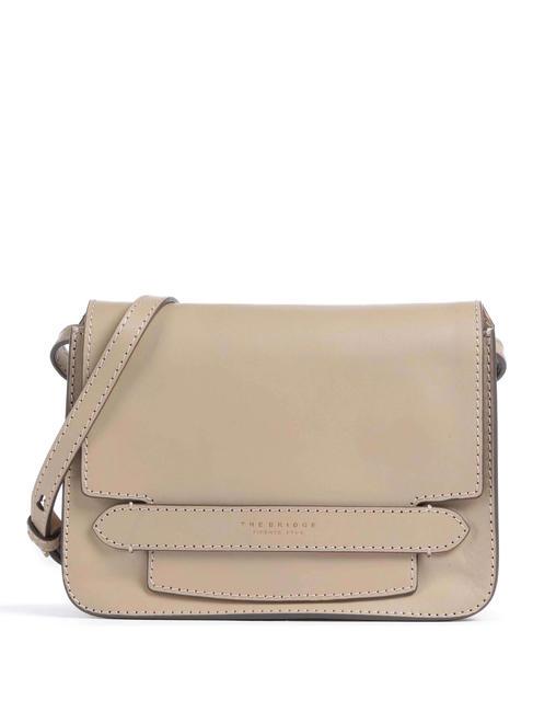 THE BRIDGE LUCREZIA Mini sac porté épaule beurre ab. or - Sacs pour Femme