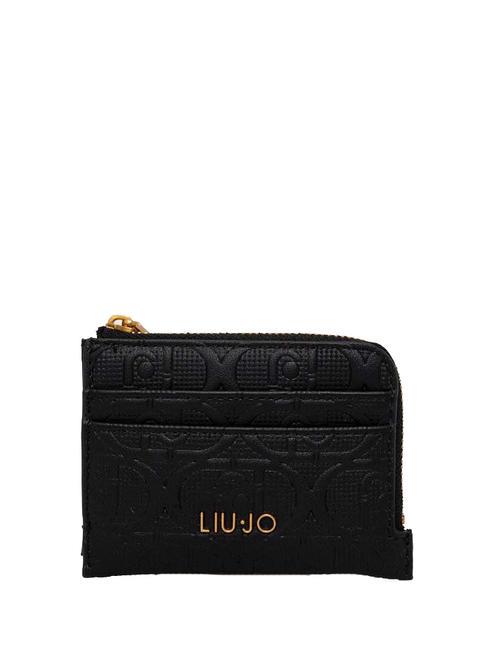 LIUJO MANHATTAN  Porte-cartes / Porte-monnaie  NOIR - Portefeuilles Femme