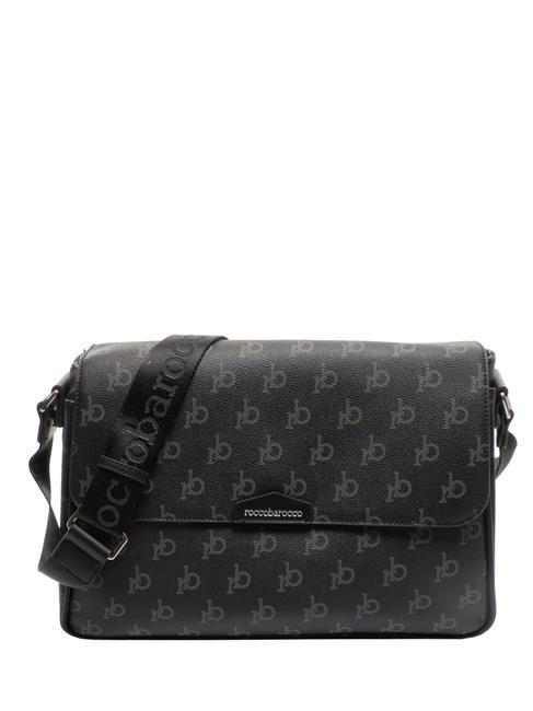 ROCCOBAROCCO MONOGRAM  sac de messager noir - Porte Documents Travail