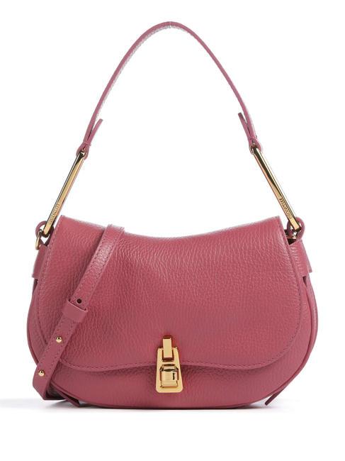 COCCINELLE MAGIE SOFT Sac bandoulière en cuir avec bandoulière bois de rose - Sacs pour Femme