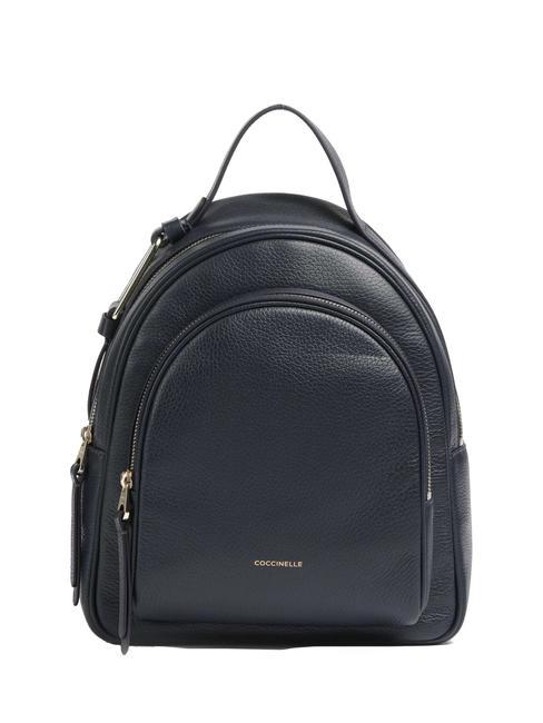 COCCINELLE MALORY  Sac à dos en cuir bleu nuit - Sacs pour Femme