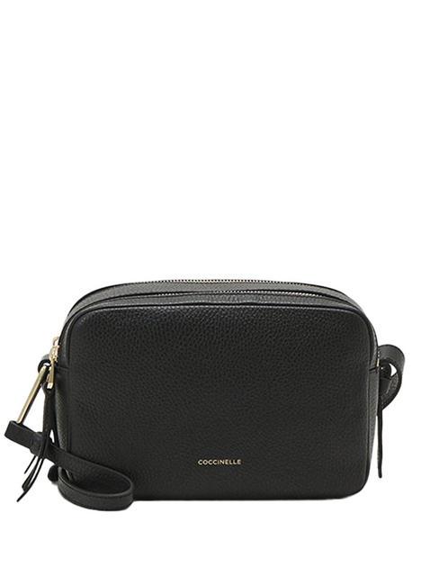 COCCINELLE MALORY  Mini sac pour appareil photo sur l'épaule Noir - Sacs pour Femme