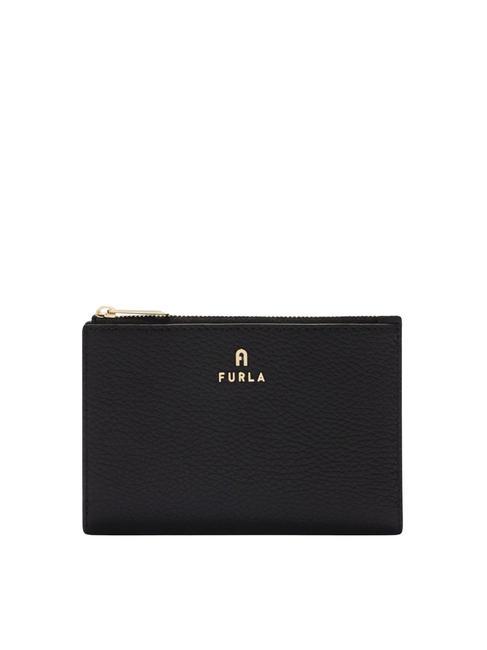 FURLA CAMELIA  Porte-feuille en cuire Noir - Portefeuilles Femme