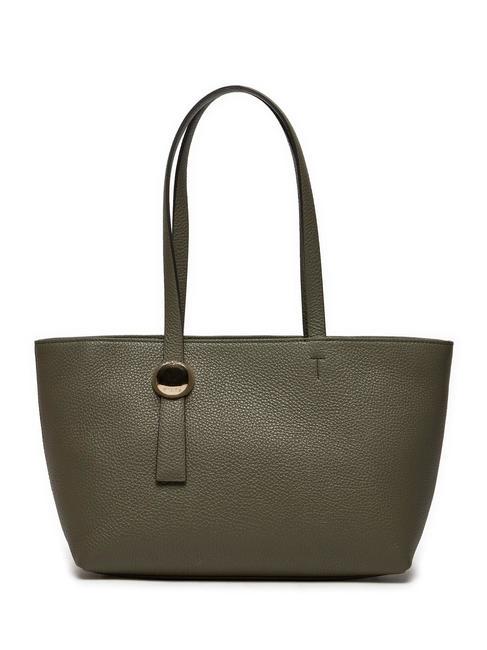 FURLA SFERA  Cabas moyen en cuir sage - Sacs pour Femme