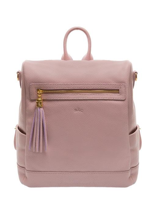 LESAC LILLA  Sac à dos en cuir rose millénaire - Sacs pour Femme