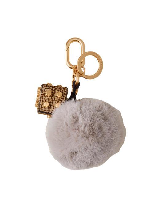 BORBONESE KEYRING Dado Porte-clés avec charme cloud/op naturel - Porte-clés