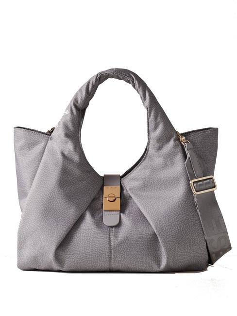 BORBONESE CORTINA Sac Shopping M nuage - Sacs pour Femme