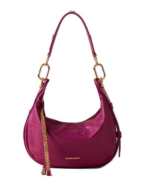 BORBONESE OYSTER  Sac bandoulière, en cuir amarone - Sacs pour Femme