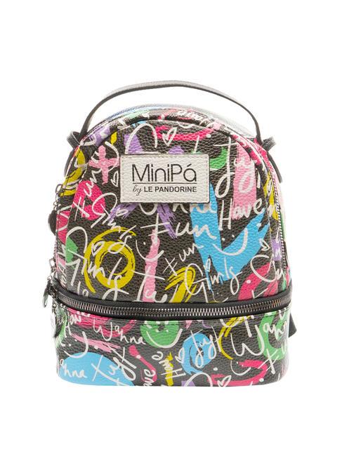 MINIPA' GRAFFITI BAGS Mini sac à dos Noir - Sacs à dos pour l'École & les Loisirs