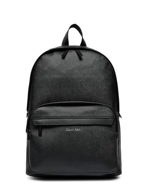 CALVIN KLEIN MUST  Sac à dos PC 13" saffiano noir - Sacs à dos pour l'École & les Loisirs