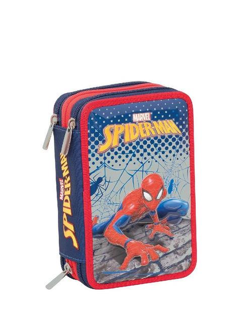 SPIDERMAN WEBBED WONDER Trousse avec trousse scolaire complète Bluedeep - Étuis et Accessoires