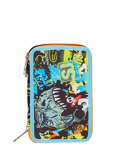 SJGANG REXME Trousse avec trousse scolaire complète Noir - Étuis et Accessoires