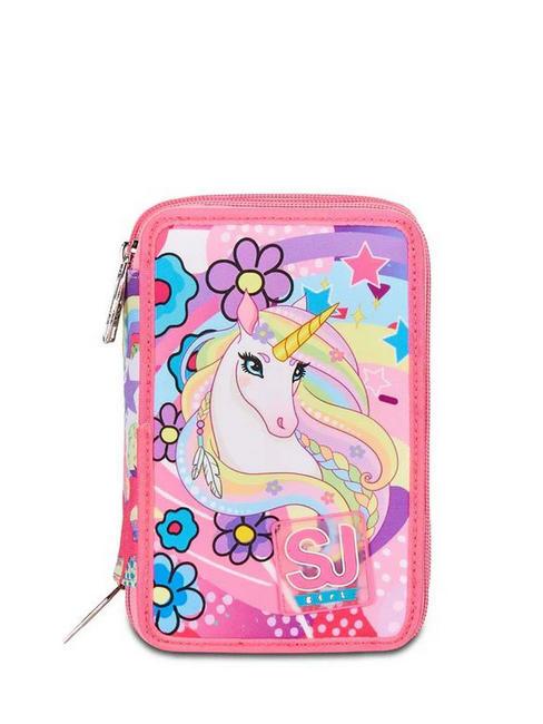 SJGANG UNICORNO Trousse avec trousse scolaire complète fuxiafluo - Étuis et Accessoires