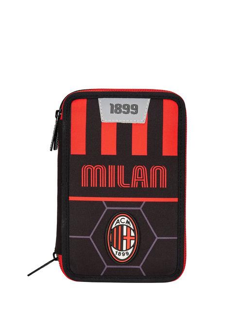 MILAN PATH OF VICTORY Trousse avec trousse scolaire complète Noir - Étuis et Accessoires