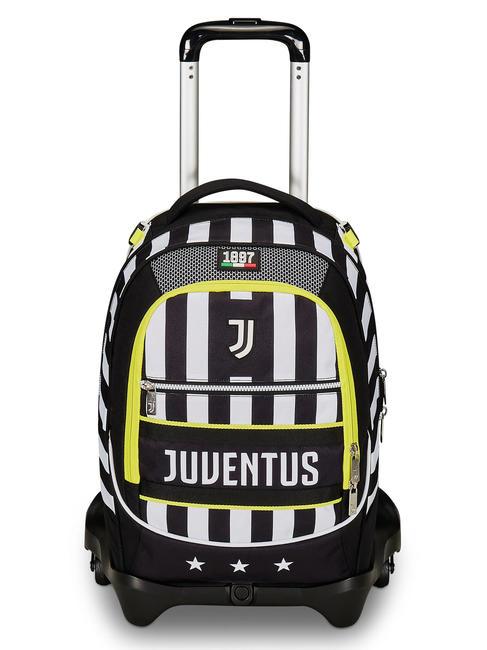 JUVENTUS WIN IS THE RULE 3WD Sac à dos trolley 3 en 1, amovible Noir - Sacs à dos à roulettes