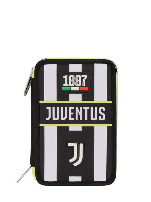 JUVENTUS WIN IS THE RULE Trousse avec trousse scolaire complète Noir - Étuis et Accessoires