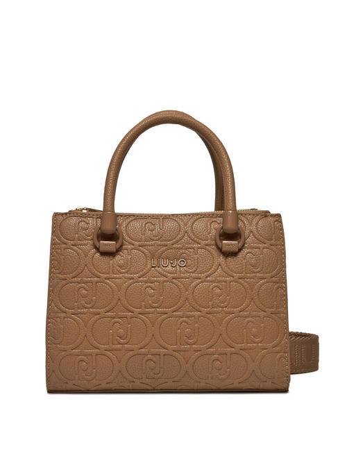 LIUJO EMBOSSED LOGO Sac à main, avec bandoulière peluche - Sacs pour Femme