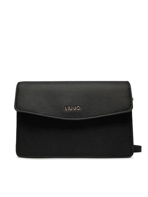 LIUJO CALIWEN Sac bandoulière avec rabat NOIR - Sacs pour Femme