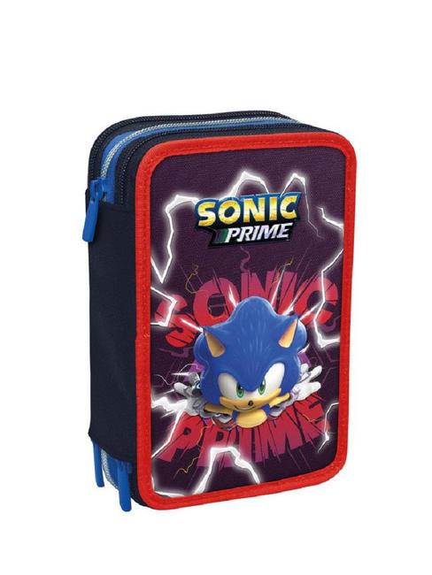 SONIC PRIME SONIC PRIME Trousse à 3 zips pour l'école saphir foncé - Étuis et Accessoires