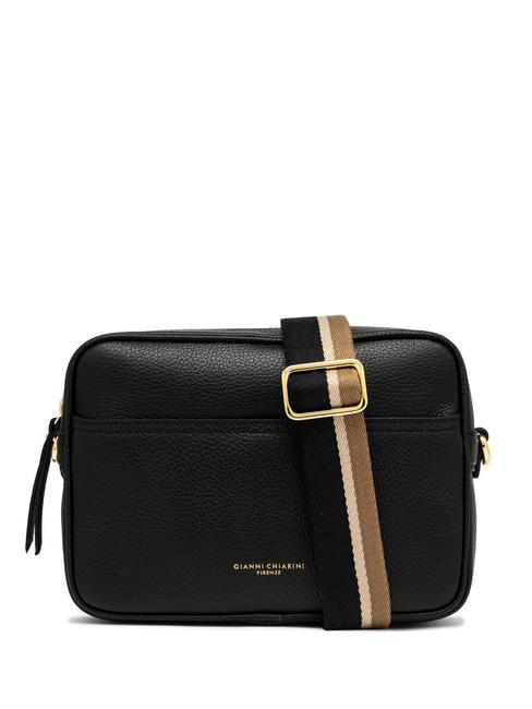 GIANNI CHIARINI NINA Sac photo en cuir Noir - Sacs pour Femme