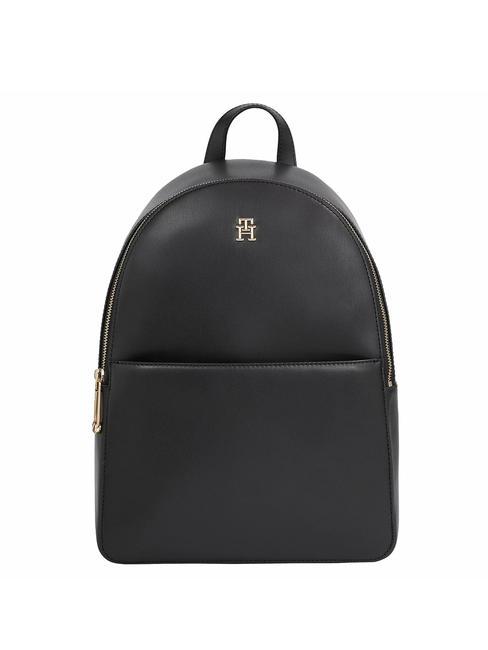 TOMMY HILFIGER FRESH Sac à dos avec poche le noir - Sacs pour Femme