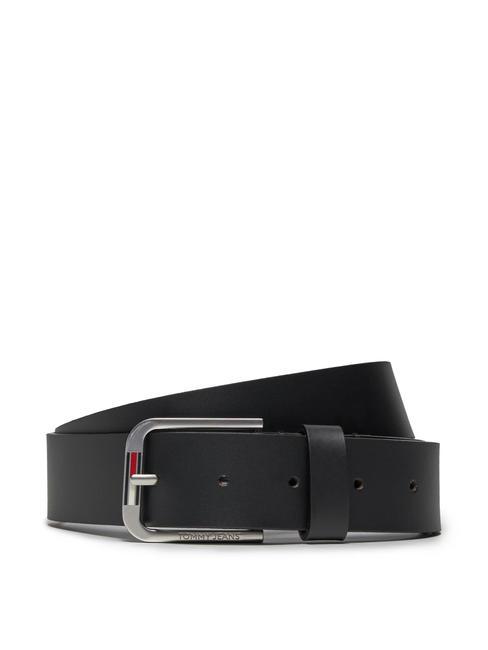 TOMMY HILFIGER TOMMY JEANS AUSTIN Ceinture en cuir le noir - Ceintures