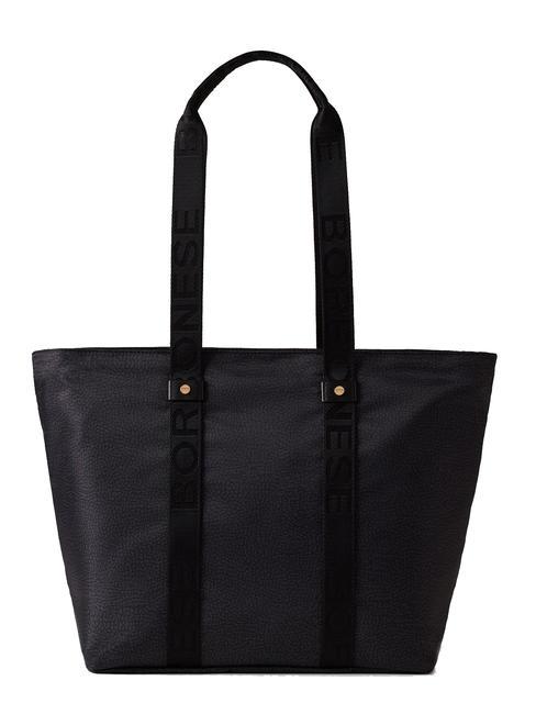 BORBONESE ECO LINE  Sac de courses noir foncé - Sacs pour Femme